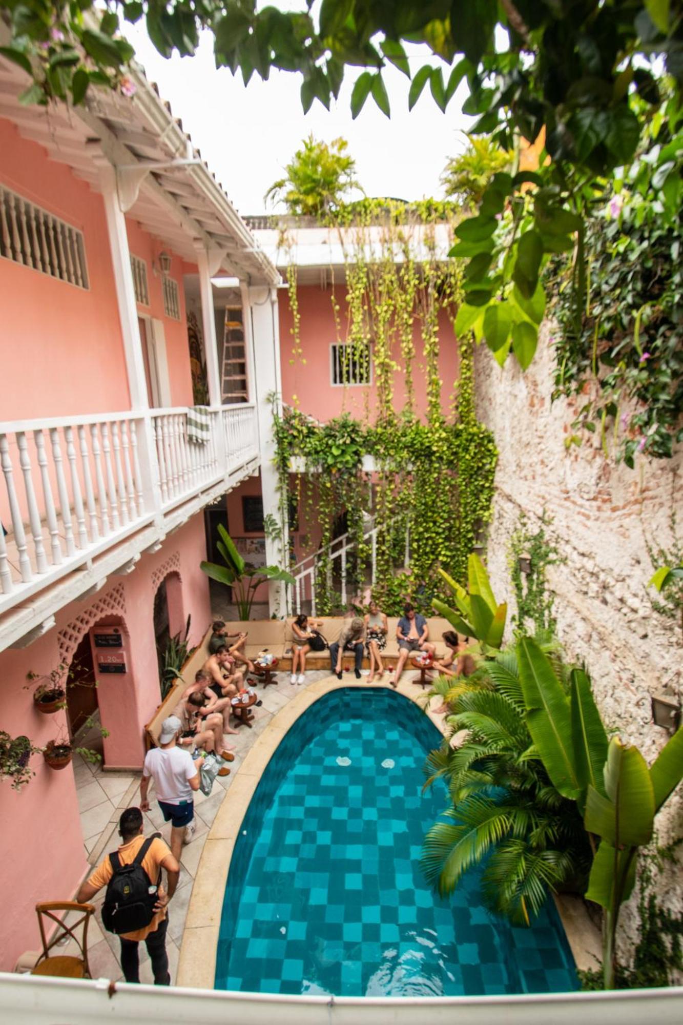 Casa Zahri Boutique Hostel Cartagena Exterior photo